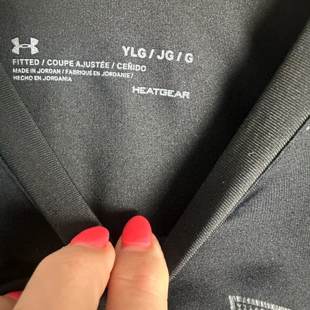 Under Armor Black HeatGear Shirt